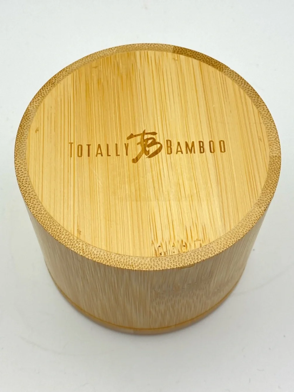 Totally Bamboo Salt Cellar 3.5” x 2.75” Tennessee Magnetic Closure Farmhouse